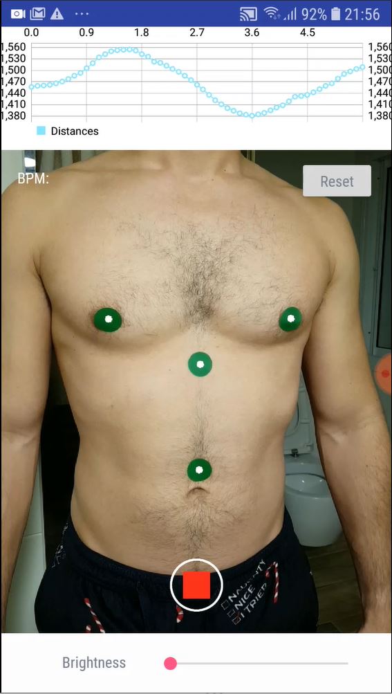 Picture of RespiTrack - Respiratory patterns tracking Android App