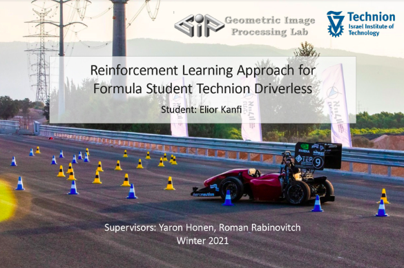 Project Reinforcement Learning Approach for Formula Driverless Car Picture 1
